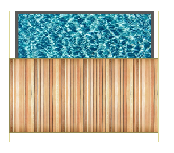 Unified deck cover (short edge)