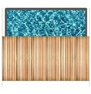 Unified deck cover (short edge)